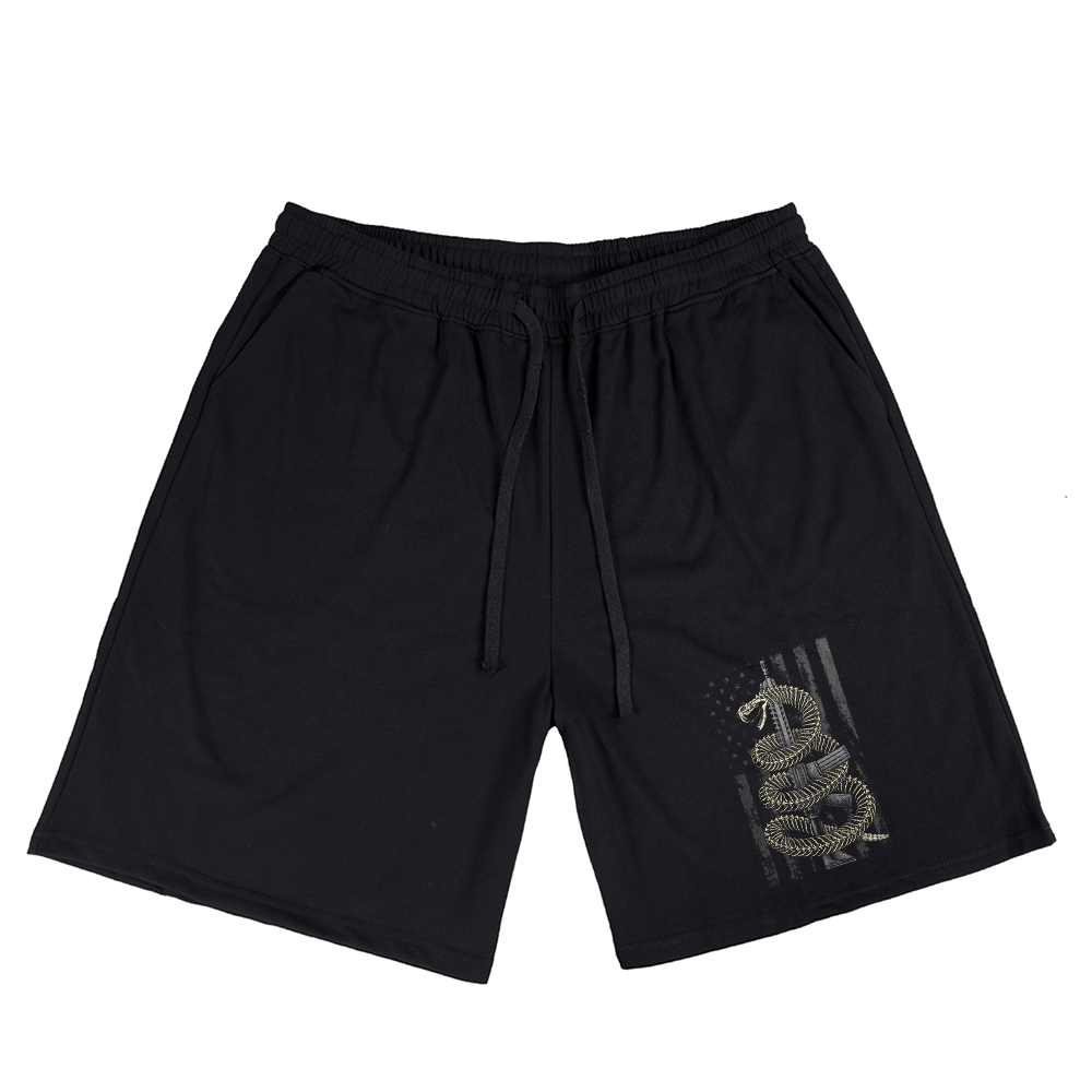 Skeletal Gadsden Snake Big Size Shorts