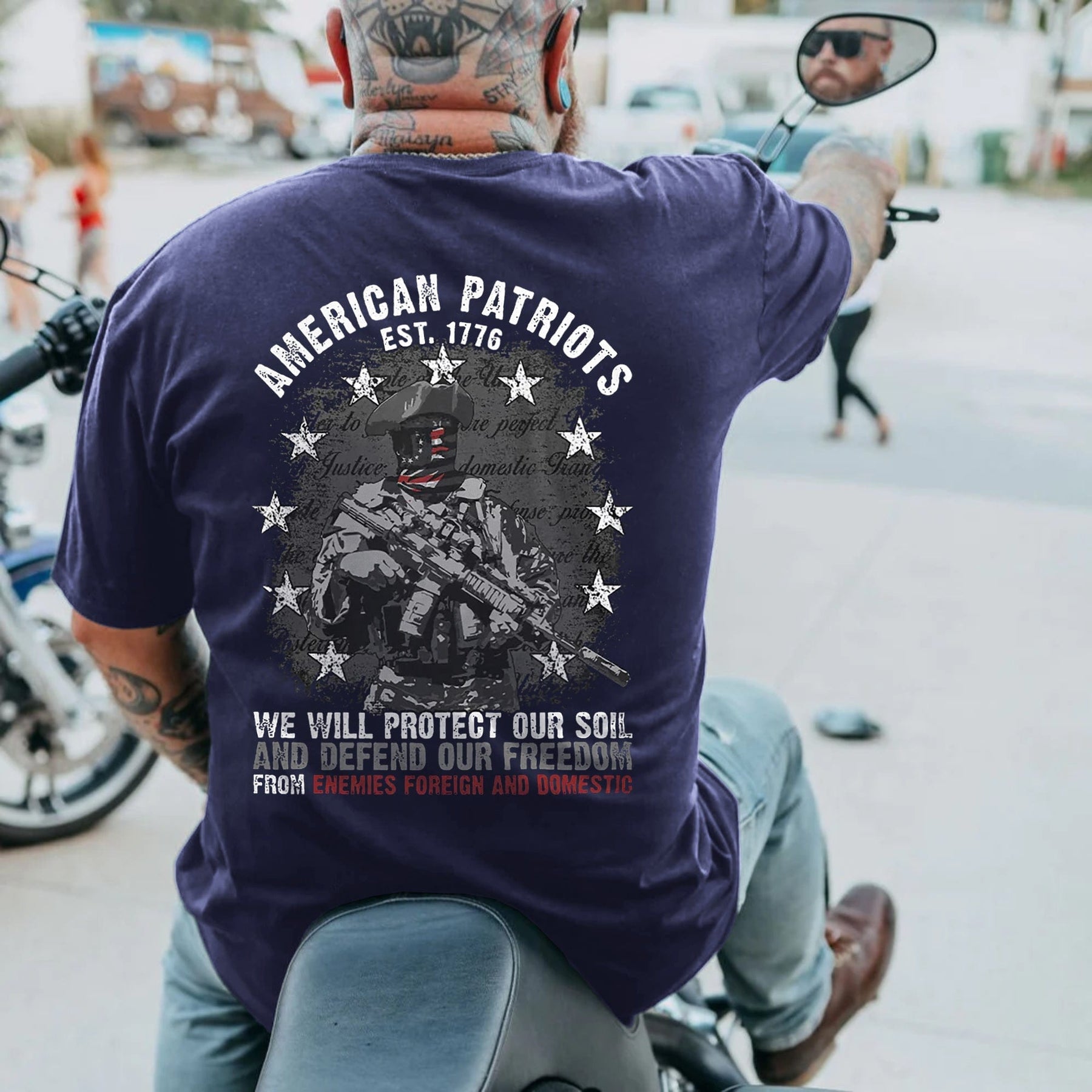 American Patriots Plus Size T-Shirt