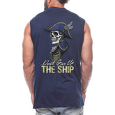 Don't Give Up The Ship Back fashion Sleeveless
