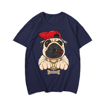 Funny Dog T-Shirt, Plus Size T-shirt for Big & Tall Man