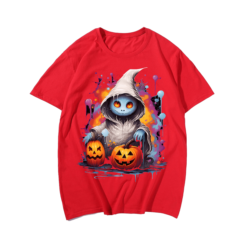 Halloween 3# T-Shirt, Plus Size Oversize T-shirt for Big & Tall Man