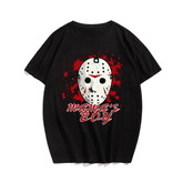 Horror Movie 4# Halloween T-Shirt, Plus Size Oversize T-shirt for Big & Tall Man