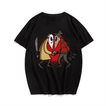 Shreddin' Voorhees Halloween T-Shirt, Plus Size Oversize T-shirt for Big & Tall Man