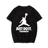 Just Do It Tomorrow T-Shirt, Plus Size T-shirt for Men