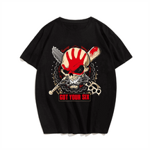 Five Finger Death Punch T-Shirt, Plus Size Oversize T-shirt for Big & Tall Man