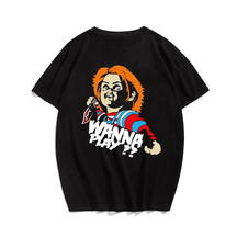 Horror Movies 3# Halloween T-Shirt, Plus Size Oversize T-shirt for Big & Tall Man