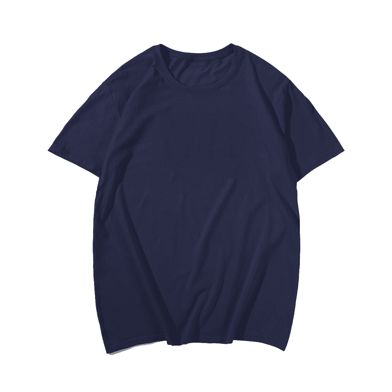 Plain Color Plus Size T-shirt