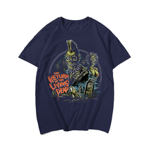 The Return Of Death Halloween Men T-Shirt, Plus Size Oversize T-shirt for Big & Tall Man