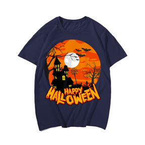 Halloween Apparel Halloween T-Shirt, Plus Size Oversize T-shirt for Big & Tall Man