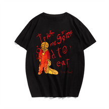 Trick 'r Treat Halloween T-Shirt, Plus Size Oversize T-shirt for Big & Tall Man