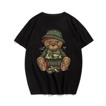 Bear T-Shirt, Plus Size T-shirt for Men