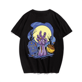 Zombie Halloween Hand Halloween Men T-Shirt, Plus Size Oversize T-shirt for Big & Tall Man