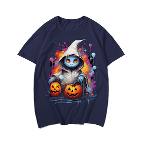 Halloween 3# T-Shirt, Plus Size Oversize T-shirt for Big & Tall Man