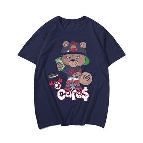 0 Care$ Bear T-Shirt, Plus Size T-shirt for Men