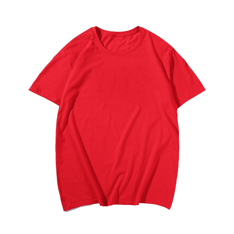 Plain Color Plus Size T-shirt