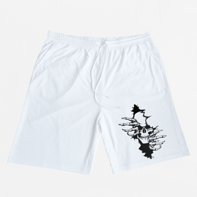 Skeleton In The Crack Plus Size Shorts