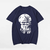 Astronaut's Holiday, Men Plus Size Oversize T-shirt for Big & Tall Man