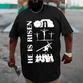 He is Risen Plus Size T-shirt