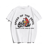 Speed Devil Men T-Shirt for Big & Tall Man